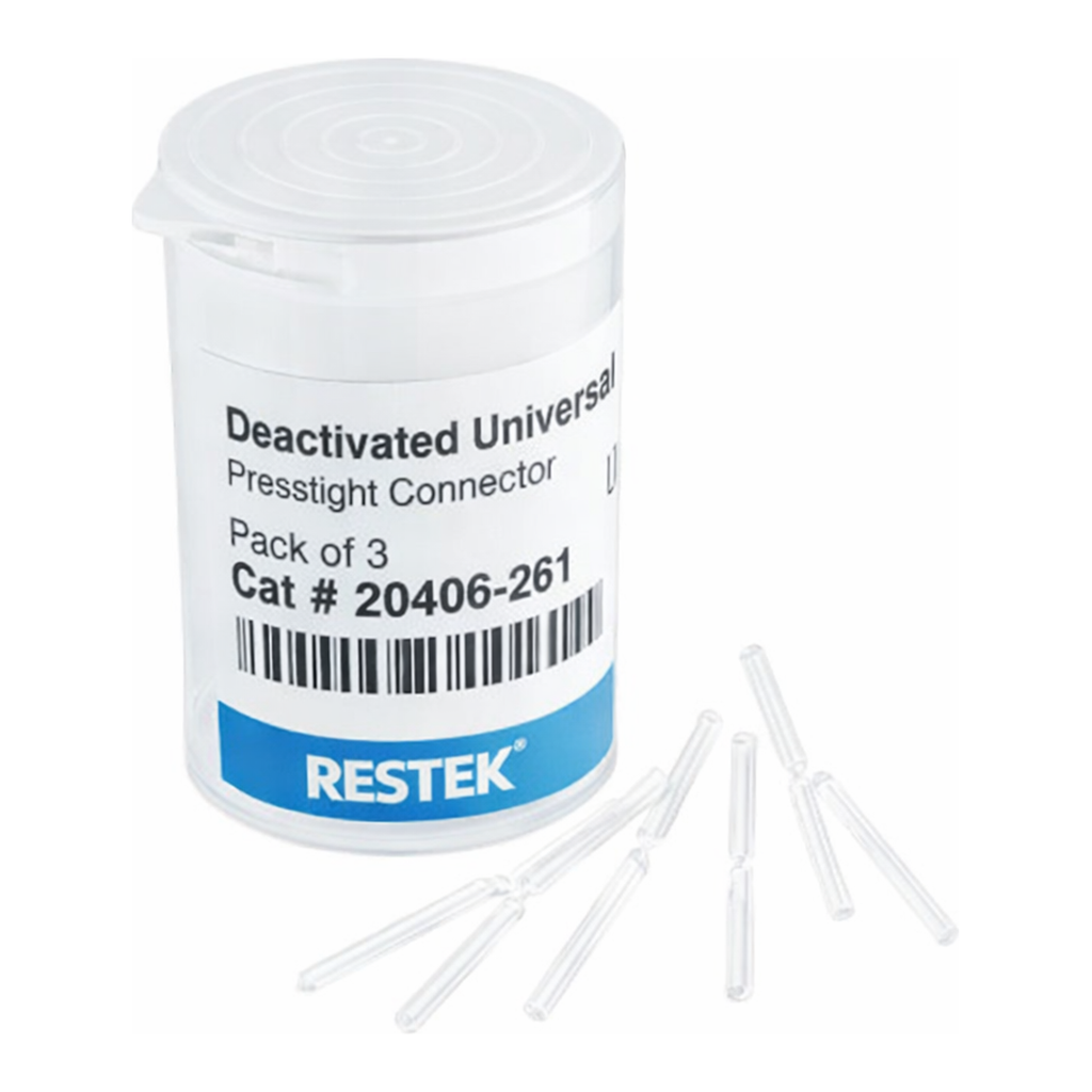 Restek Connector, Presstight, Universal, Deactivated Y Pack of 3
