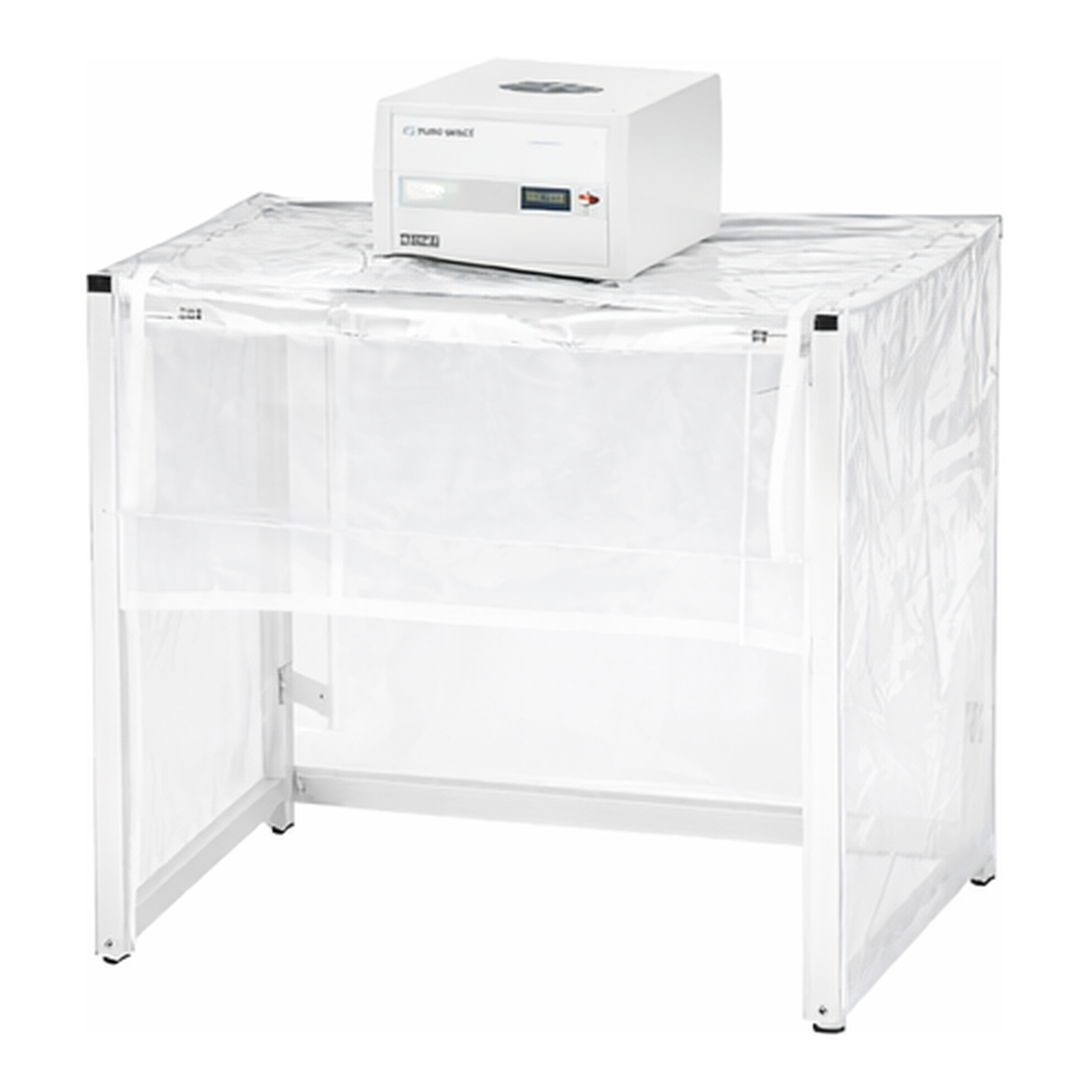 AS ONE Folding Simple Clean Booth (Sterilization And Enzyme Filtration) With 1 Fan Unit