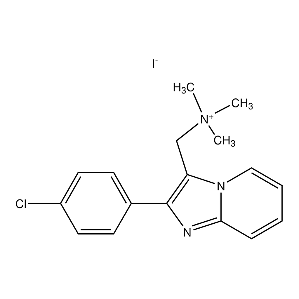 Merck 1-(2-(4-ChloroPh)imidazo[1,2-a]pyridin-3-yl)-N,N,N-trimethylmethanaminium iodide