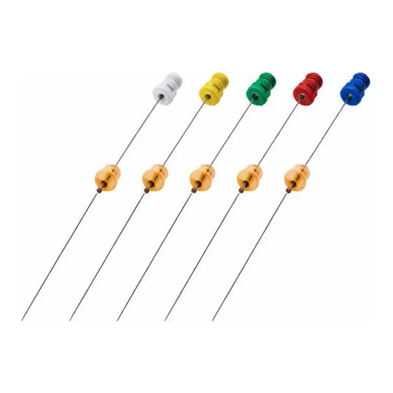 Restek Combo PK of SPME Fibers, Fiber Length of 10mm, 23 gauge needle, 1 PDMS 7um, 1 PDMS 30um, 1