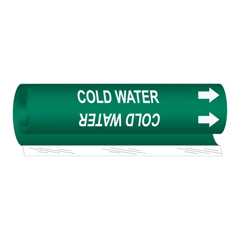 Brady COLD WATER High Performance Pipe Marker