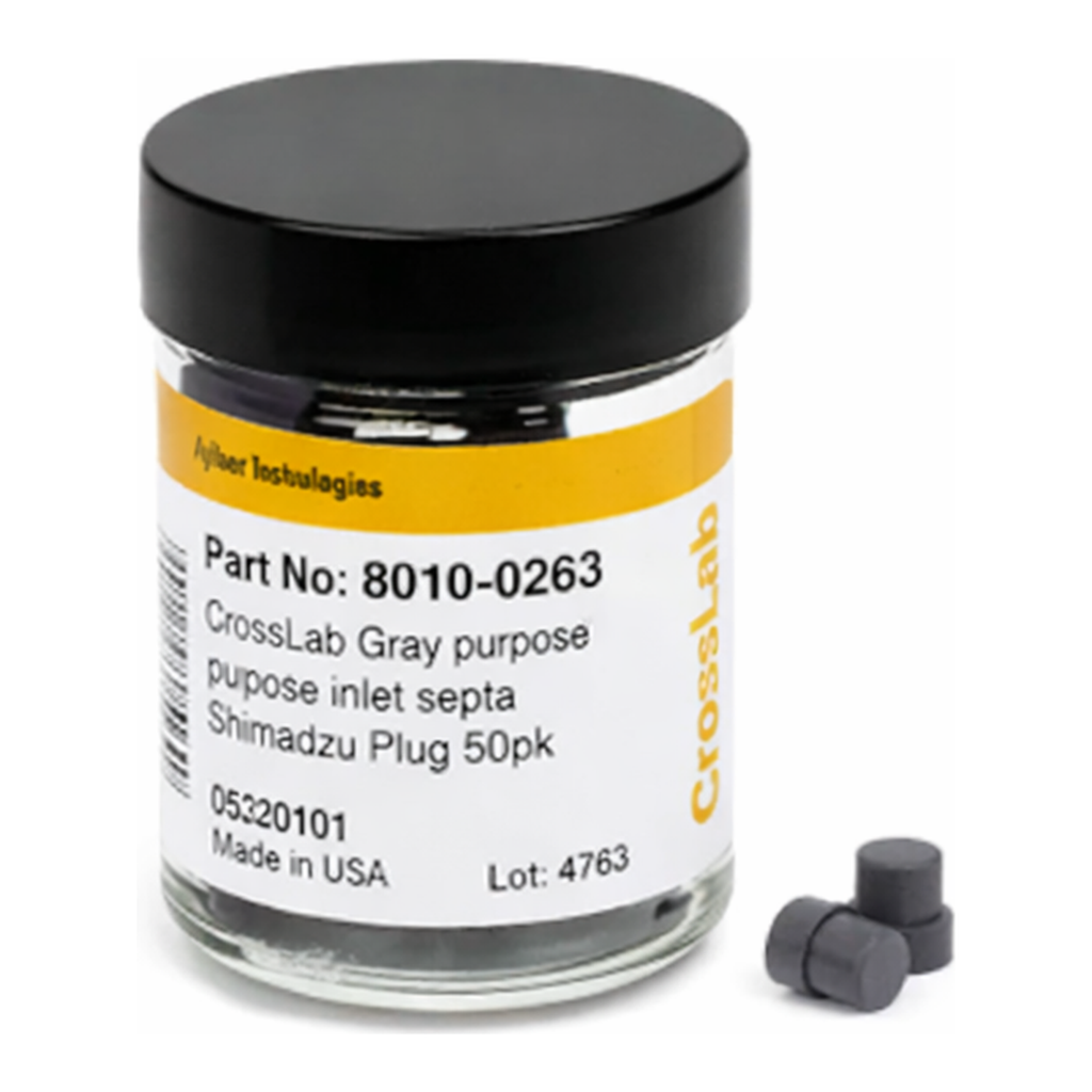Agilent CL Gray inlet septa SHM Plug 50pk