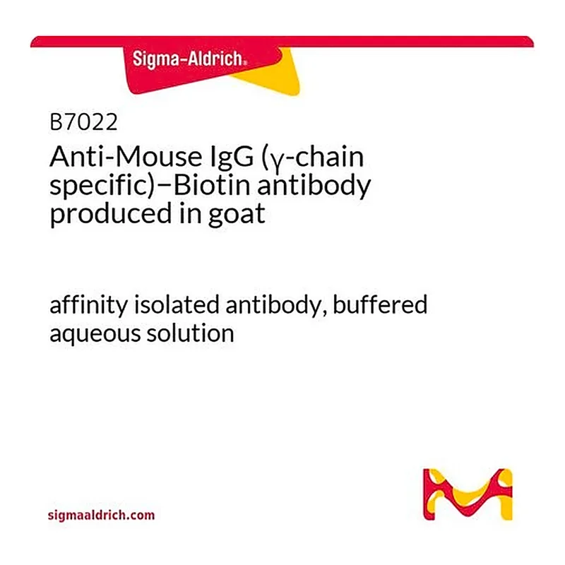 Merck Anti-Mouse IgG (gamma-chain specific)-Biotin antibody produced in goat