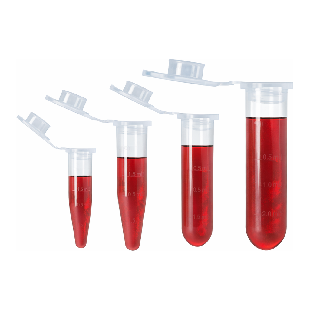 Daihan Science WisdTM 0.5~5.0㎖ Safety Lid Locking Micro Centri-Tube, PP, Graduation, 20,000 RCF