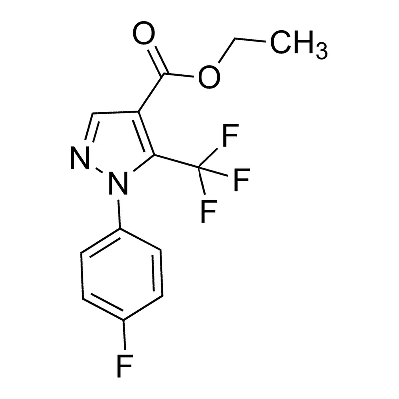 Merck Ethyl 5-(trifluoromethyl)-1-(4-fluorophenyl)-1H-pyrazole-4-carboxylate