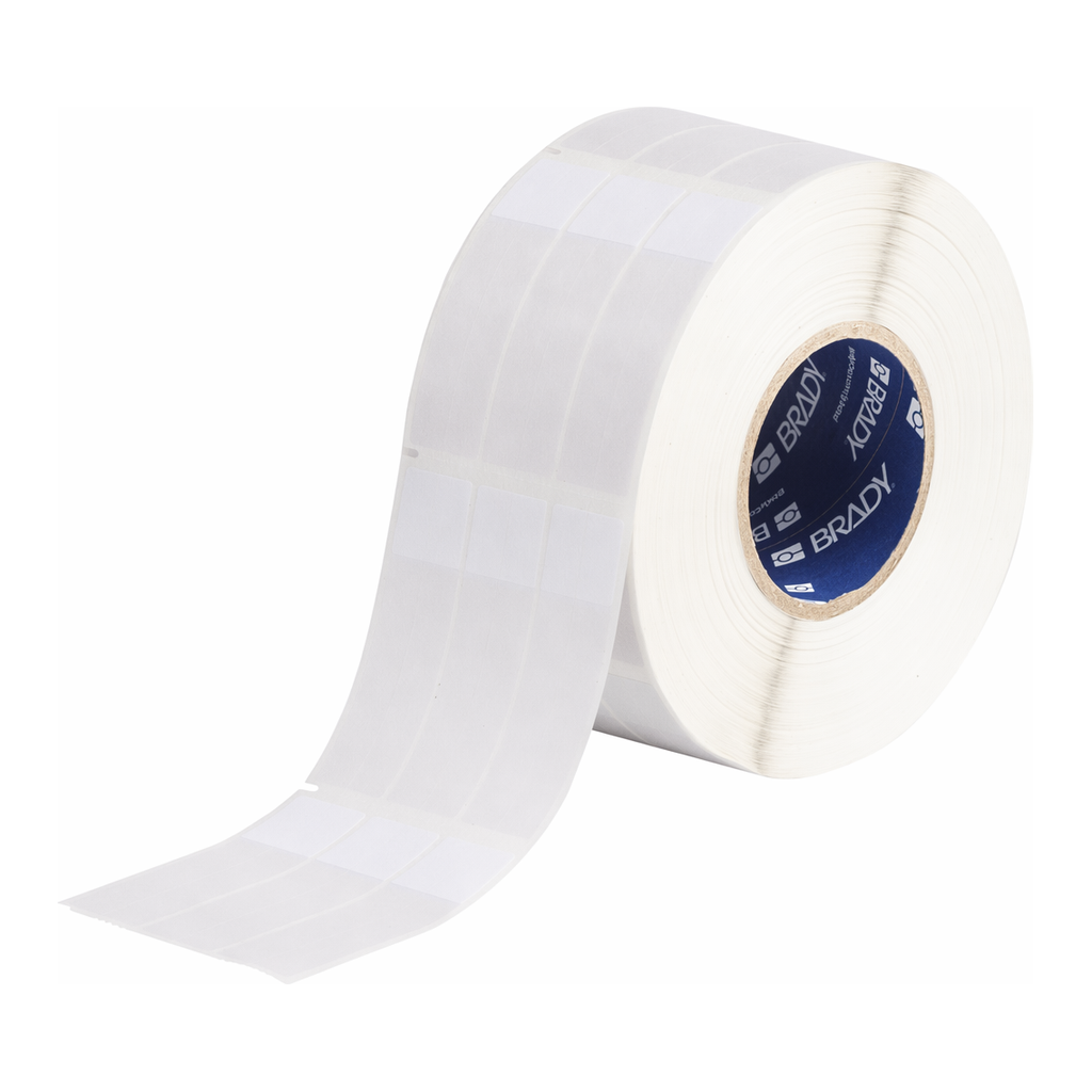 Brady Self-Laminating Vinyl Wrap Around Labels for 3" Core Printers - 3.75" x 0.5", Qty 6000