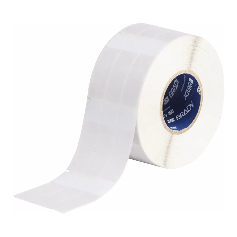 Brady Self-Laminating Vinyl Wrap Around Labels for 3" Core Printers - 3.75" x 0.5", Qty 6000