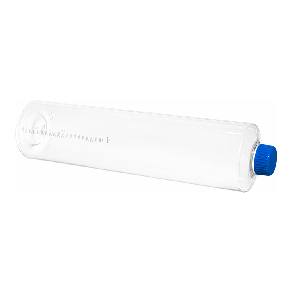 Greiner Bio One CELL CULTURE ROLLER BOTTLE, 1XL, PS, LONG FORM,SMOOTH SURFACE, 122/500 MM, 1700 CM² GROWTH AREA, 4970 ML, STANDARD SCREW CAP, CLEAR, TC, STERILE, CELLMASTER, SINGLE PACKED