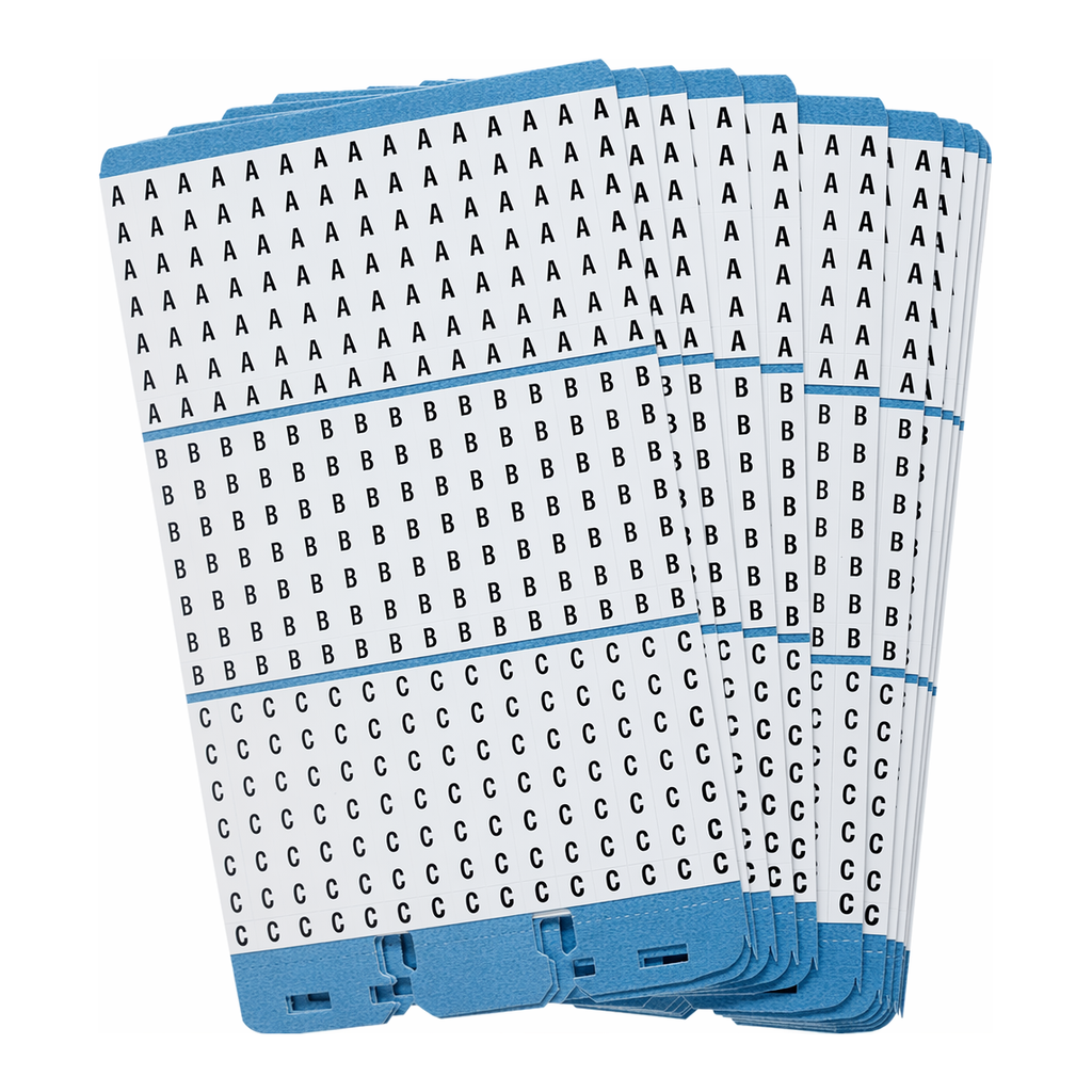 Brady Porta-Pack Consecutive Letters Ten Pack Refills