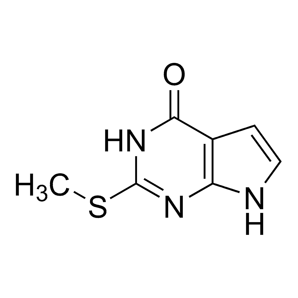 Merck 2-(Methylthio)-3H-pyrrolo[2,3-d]pyrimidin-4(7H)-one