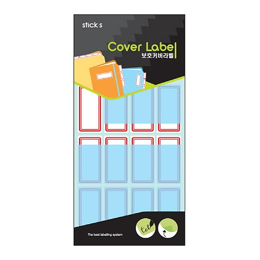 OFFICENEX 보호견출지 20-4023R 적색(21*43 13장)