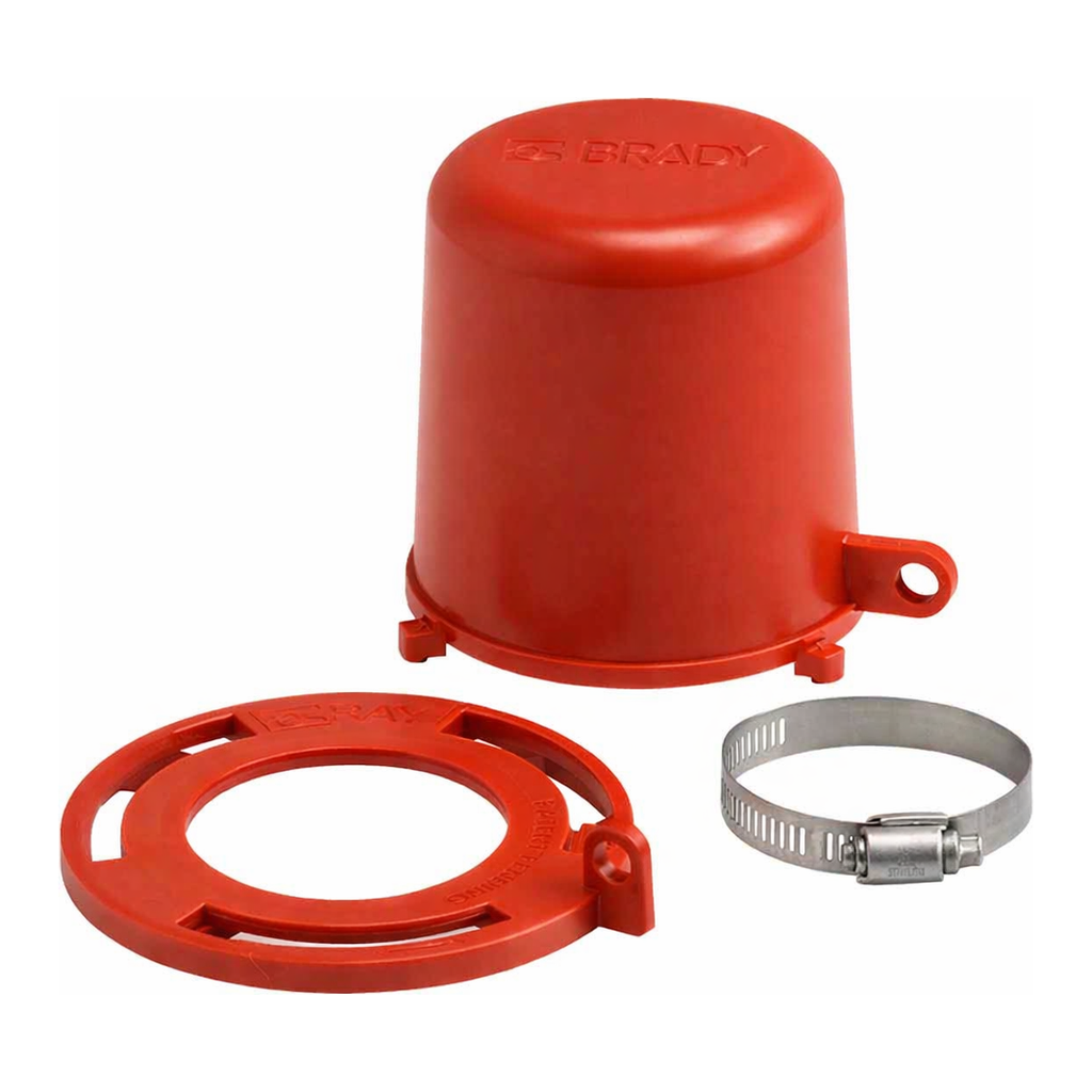 Brady Plug Valve Lockout - 2.5" Valve Stem Diameter