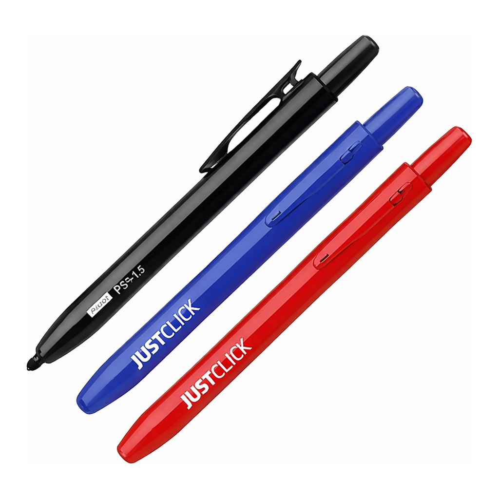 OFFICENEX 저스트클릭 유성매직S 청색(1.0mm/모리스)
