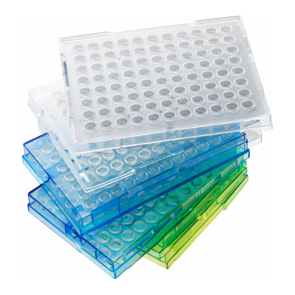 Thermo Fisher Scientific Armadillo PCR Plate, 96-well, yellow, semi-skirted, clear wells