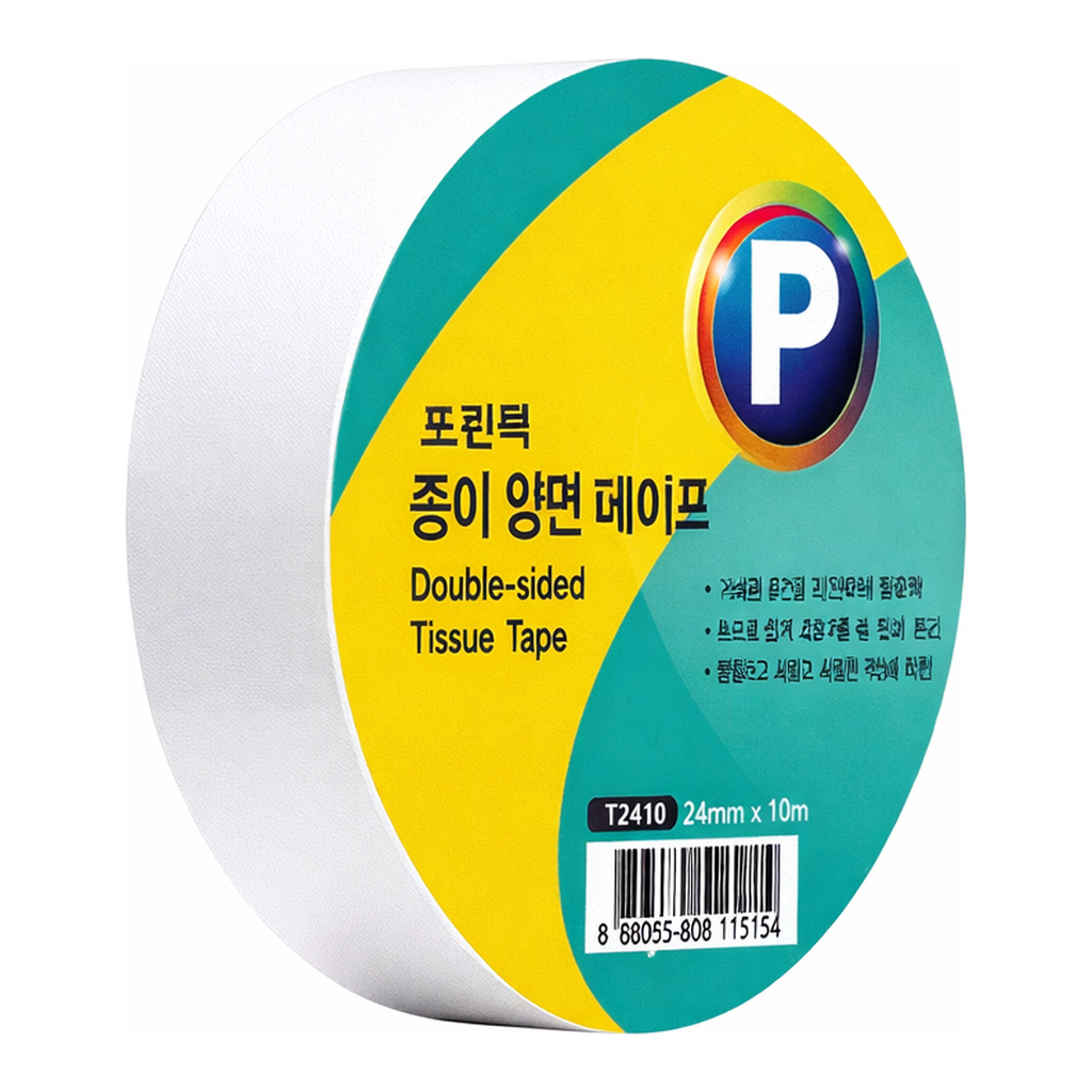 OFFICENEX 프린텍 T2410 종이양면테이프ㅡ1EA(24 x 10)