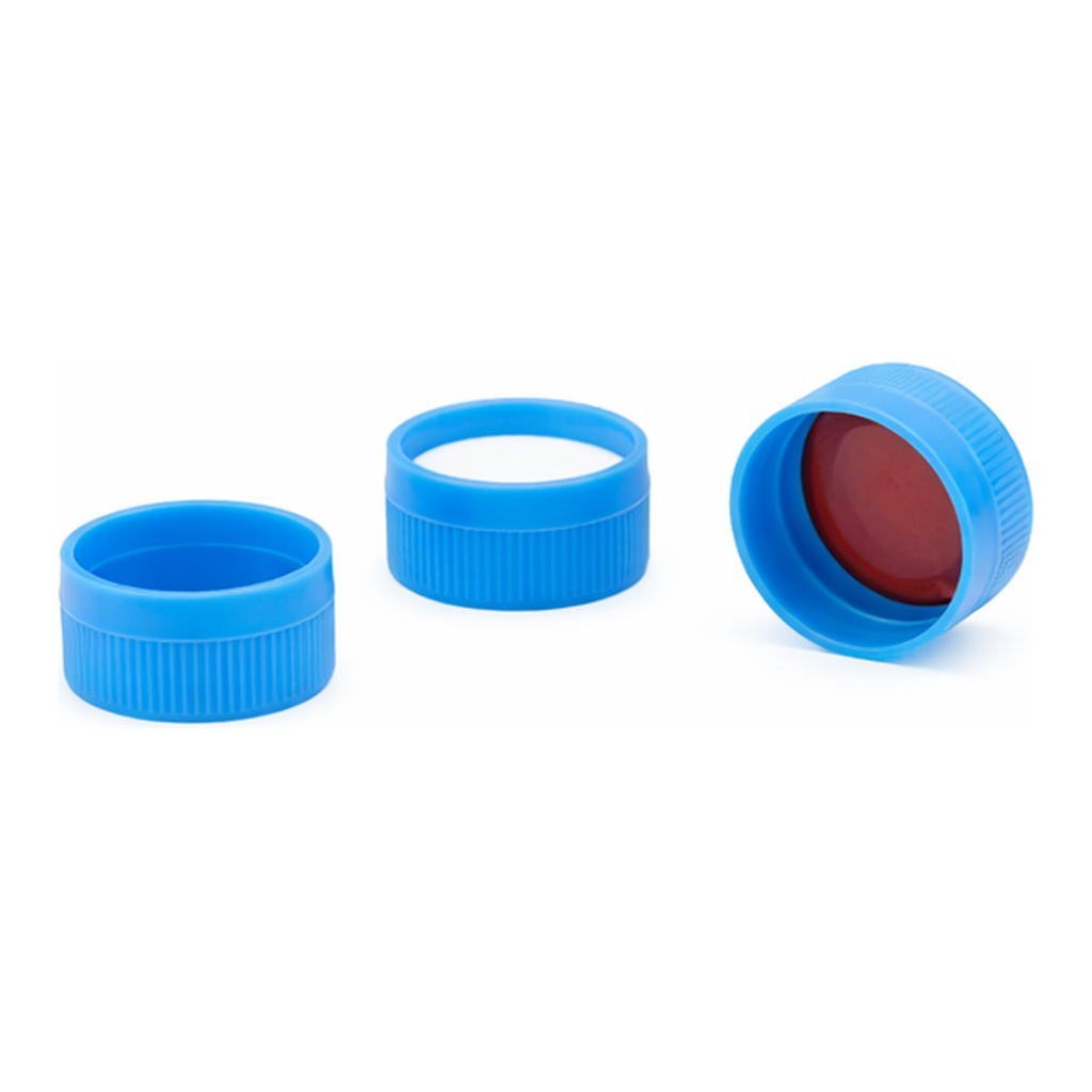 Agilent Blue screw cap,PTFE/sil bond septa,100pk
