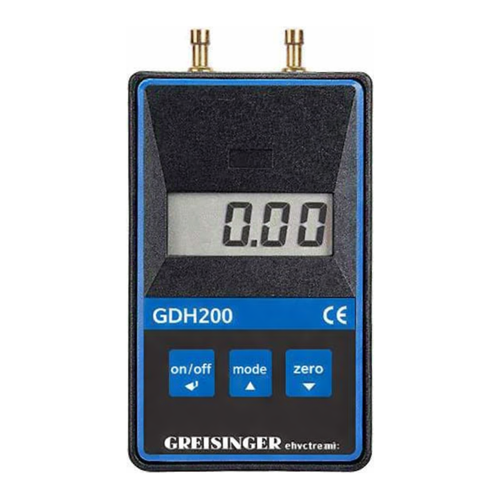 AS ONE Digital Differential Pressure Gauge, 디지털 차압계