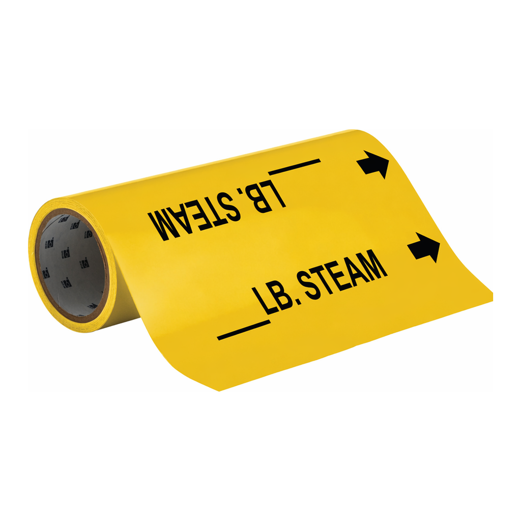 Brady ____LB STEAM Roll Form Pipe Marker