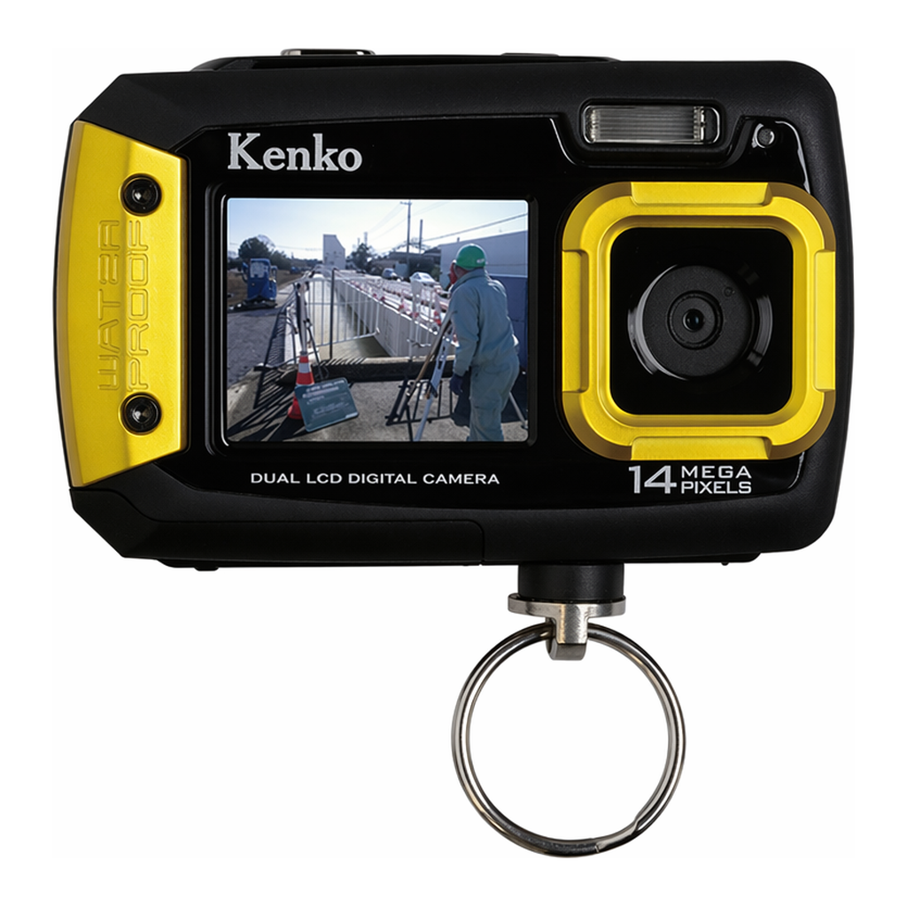 AS ONE Waterproof Digital Camera(with 2-Sided Monitor), 방수 디지털 카메라(양면 모니터 타입)