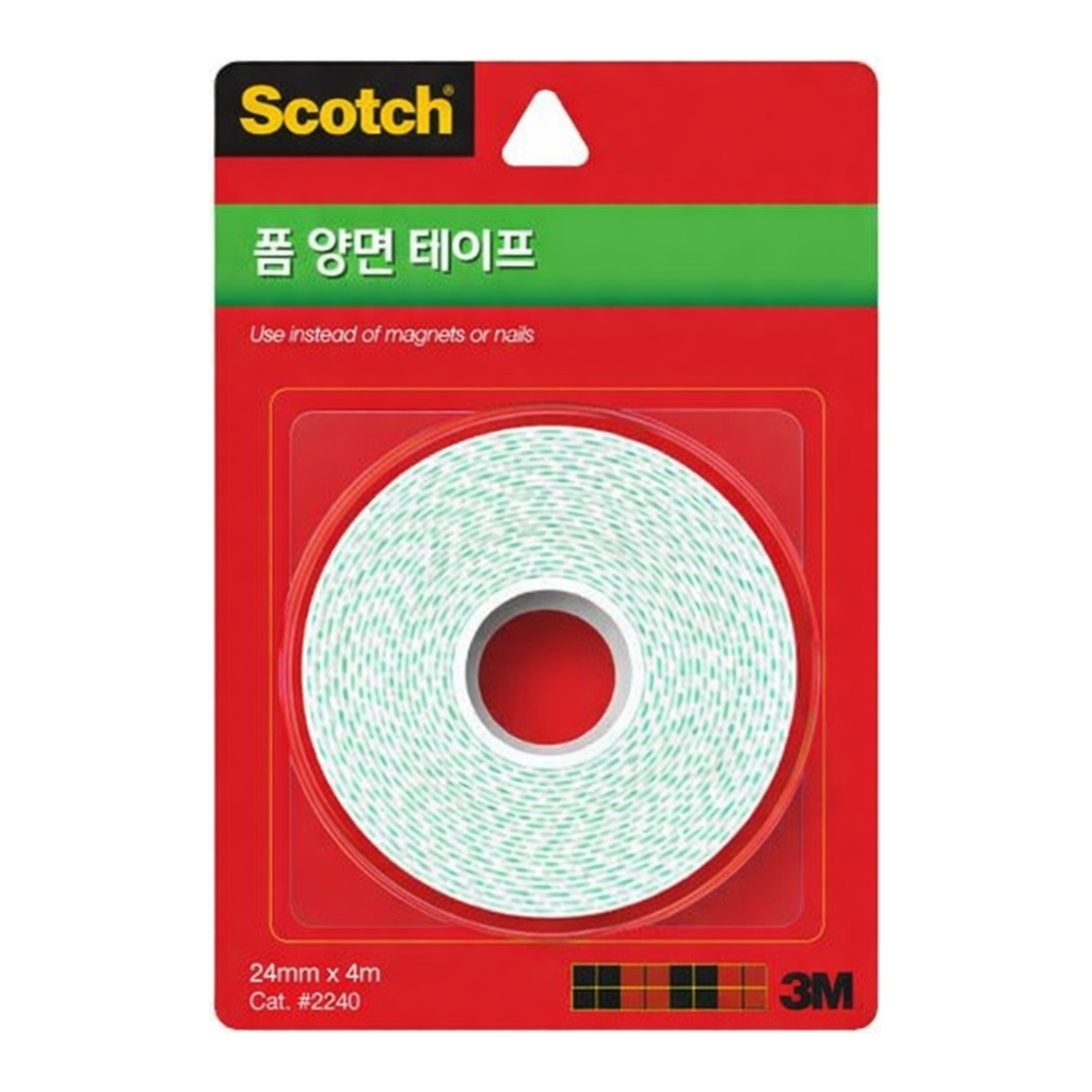 OFFICENEX 3M 스카치폼양면테이프 2140(12mmx4m)