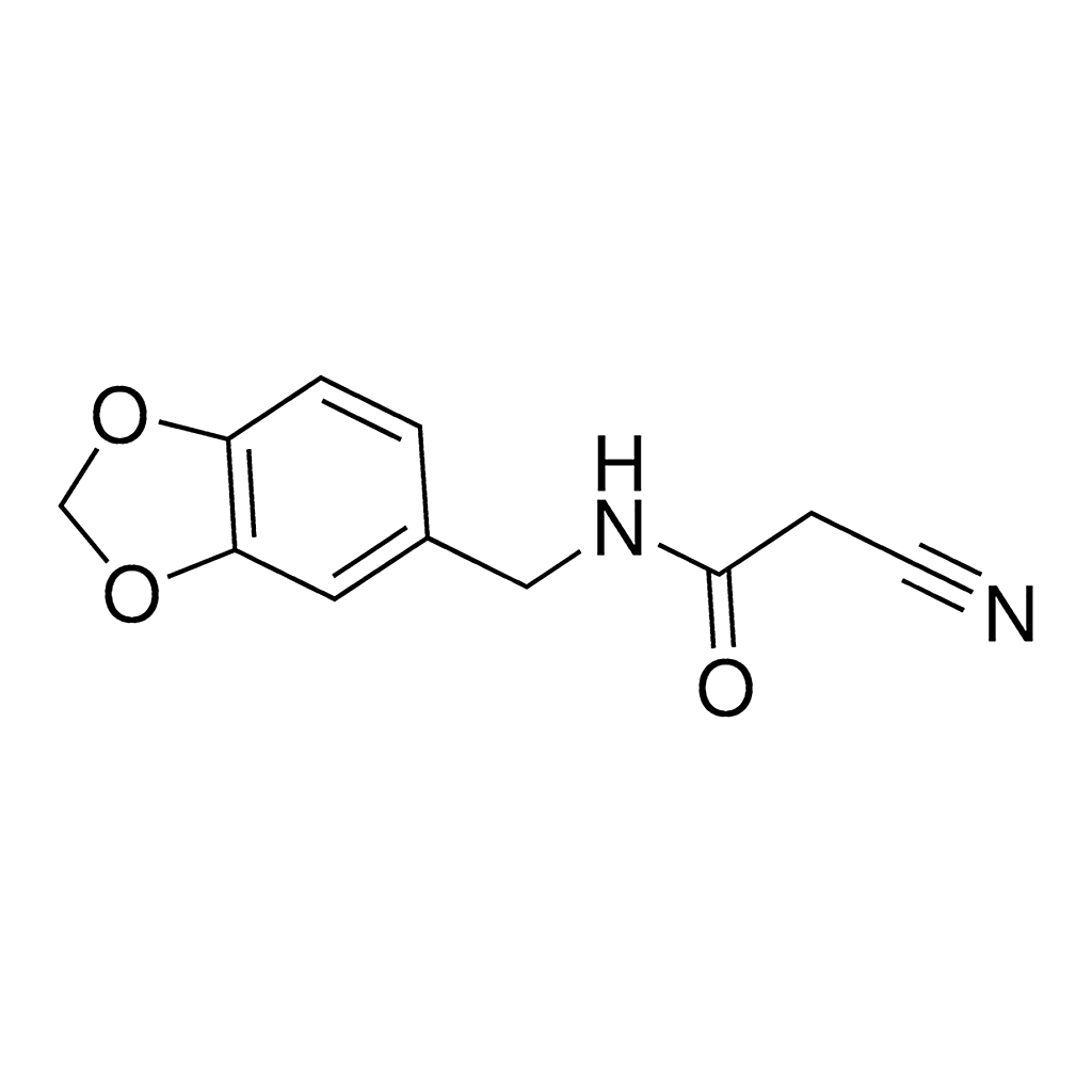 Merck N-(1,3-Benzodioxol-5-ylmethyl)-2-cyanoacetamide