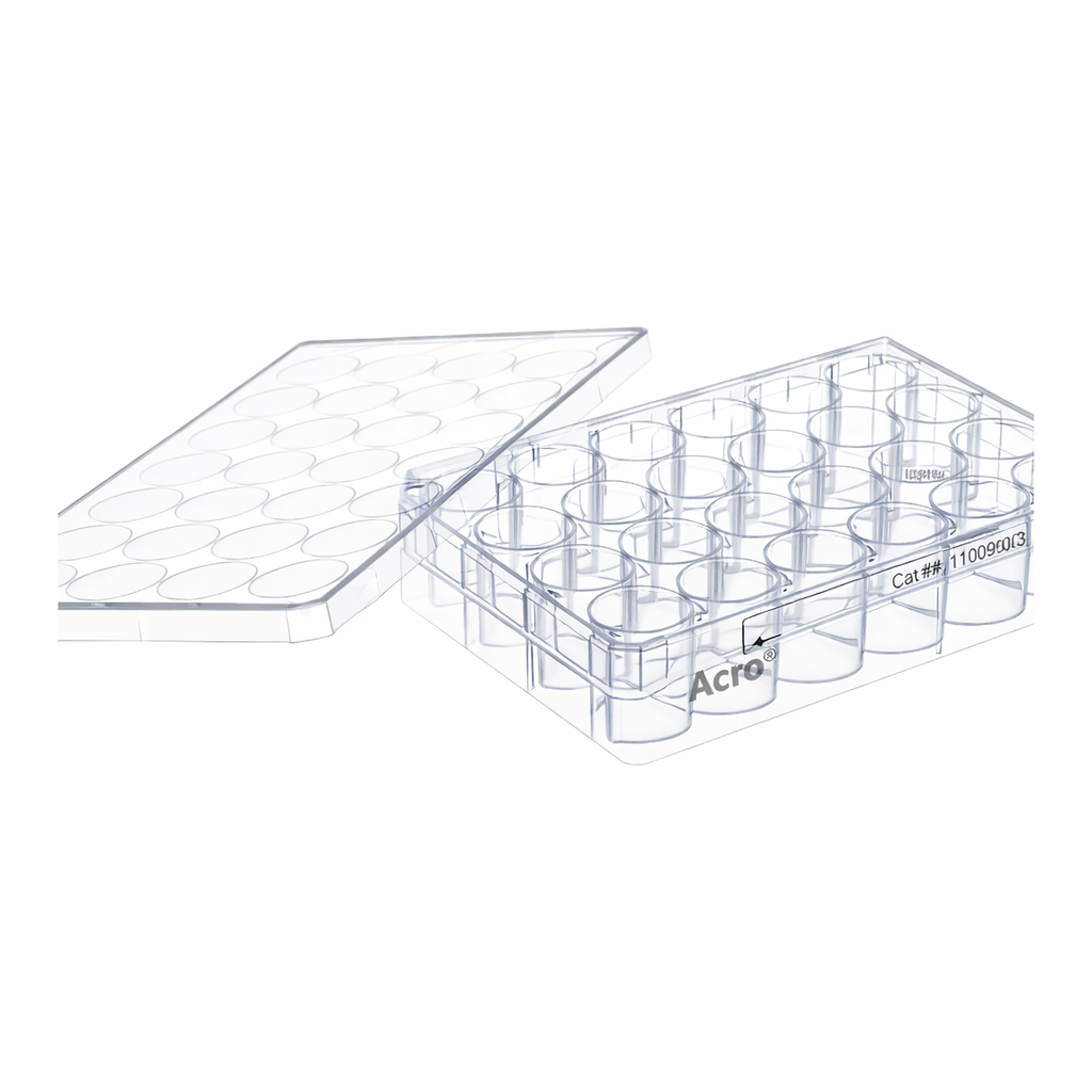 Greiner Bio One CELL CULTURE MULTIWELL PLATE, 24 WELL, PS,CLEAR, CELLCOAT®, POLY-D-LYSINE, LID WITH CONDENSATION RINGS, 5 PCS./BAG