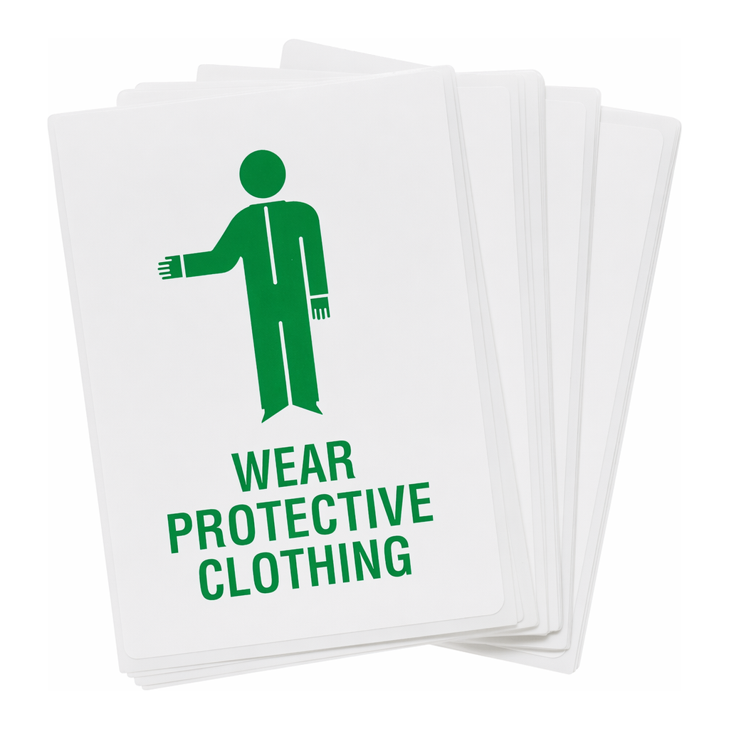 Brady Label Wear Protective Clothing