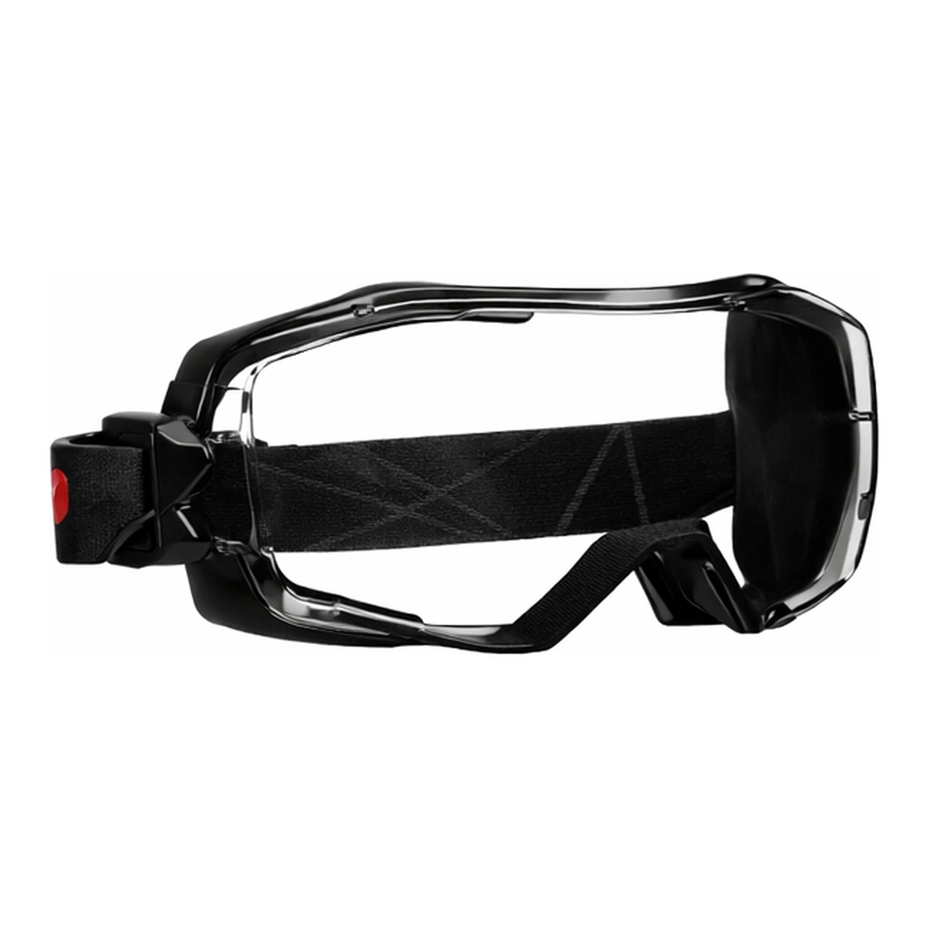 3M GOGGLEGEAR™ 6000 SERIES 고글형 보안경, GG6001SGAF-BLK, 투명 렌즈, 각 10개/케이스