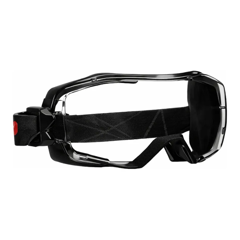 3M GOGGLEGEAR™ 6000 SERIES 고글형 보안경, GG6001SGAF-BLK, 투명 렌즈, 각 10개/케이스