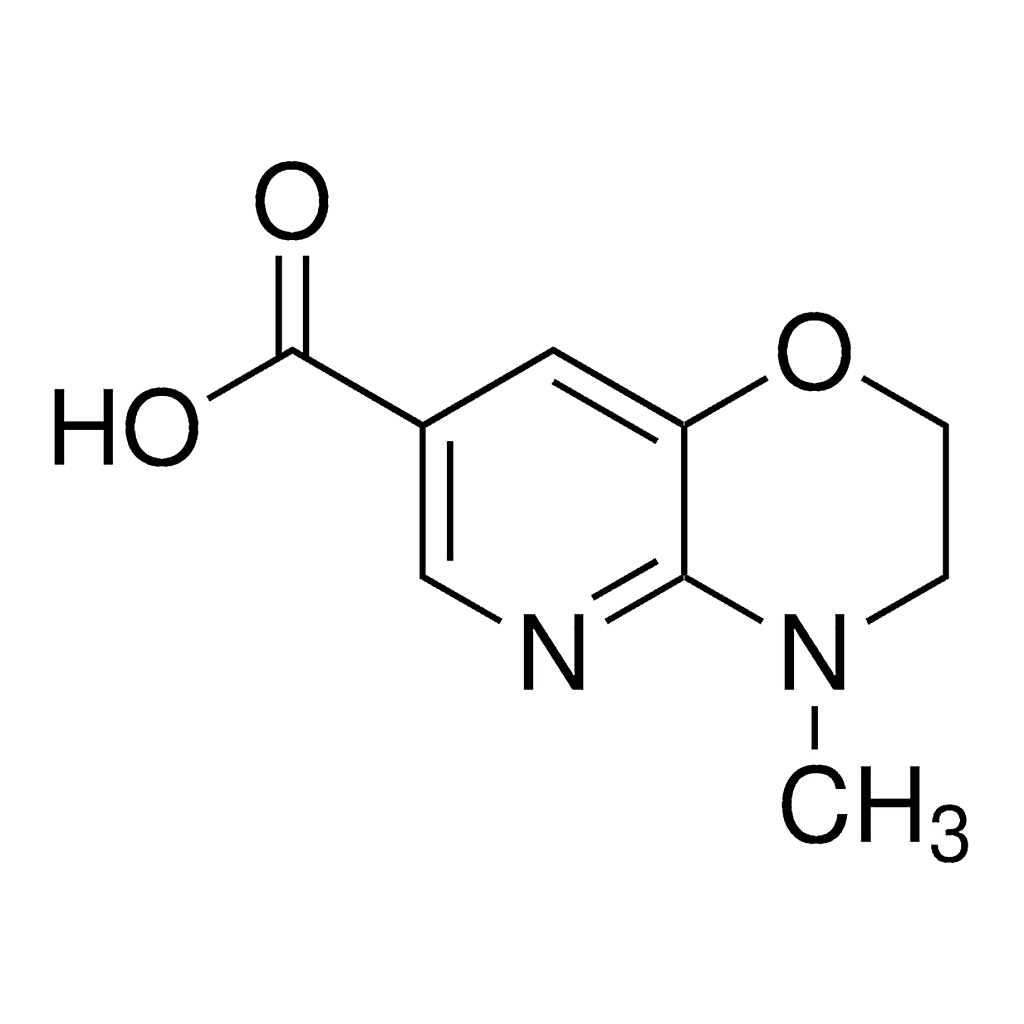 Merck 4-Methyl-3,4-dihydro-2H-pyrido[3,2-b][1,4]oxazine-7-carboxylic acid