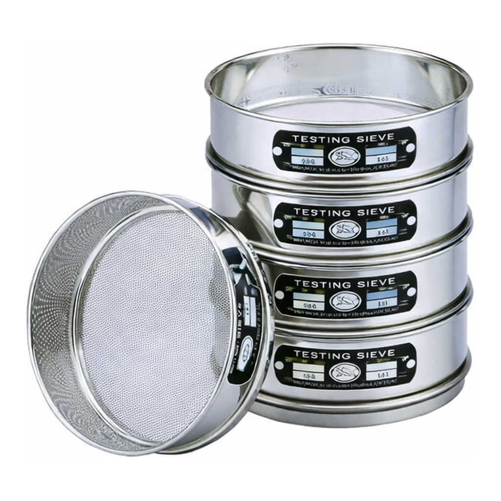 AS ONE Stainless Steel Test Sieve(Φ300×Depth 60㎜), 스테인리스 스틸 시험용 체(Φ300×깊이 60㎜)