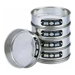 AS ONE Stainless Steel Test Sieve(Φ300×Depth 60㎜), 스테인리스 스틸 시험용 체(Φ300×깊이 60㎜)