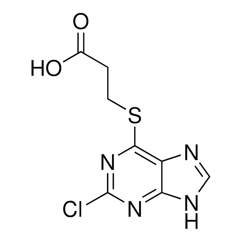 Merck 3-((2-Chloro-9H-purin-6-yl)thio)propanoic acid