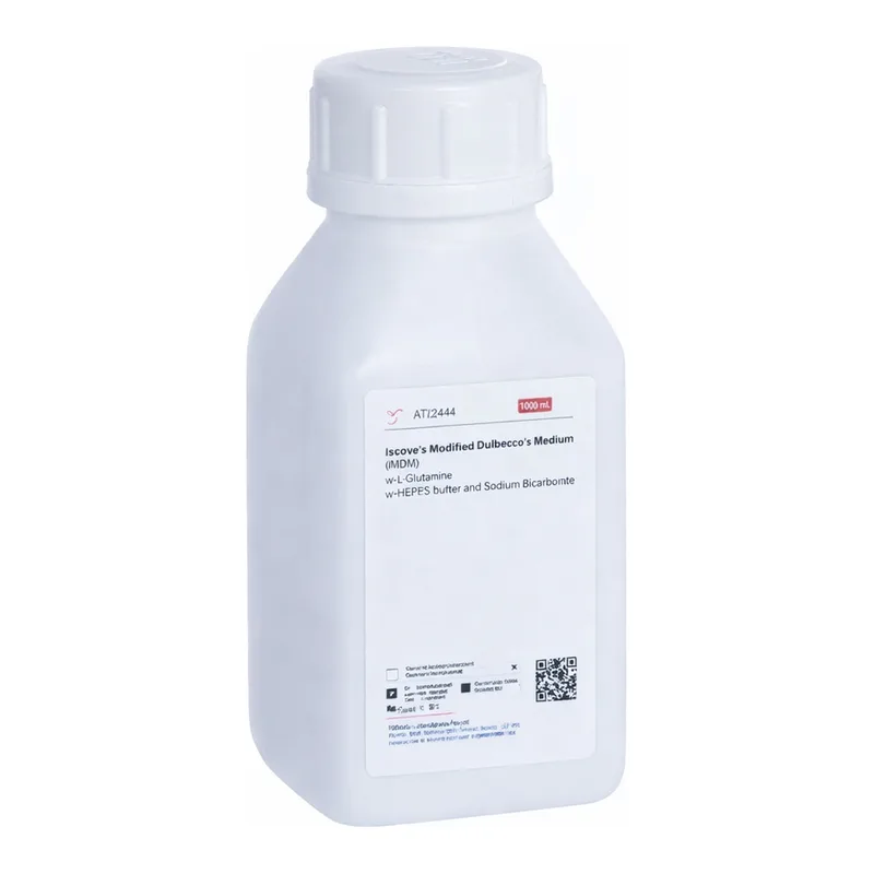 Himedia Iscove`s Modified Dulbecco`s Medium (IMDM) w/ L-Glutamine and 25mM HEPES buffer w/o Sodium bicarbonate