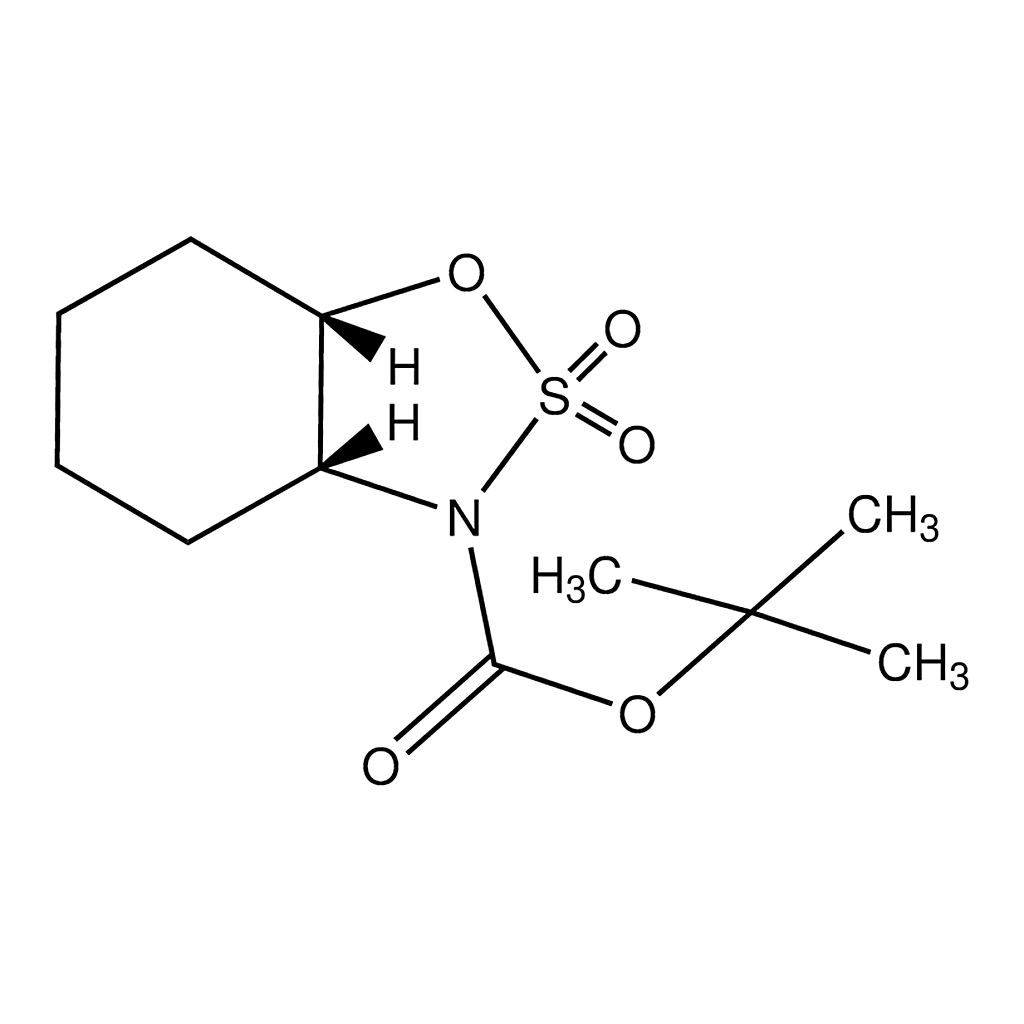 Merck tert-butyl (3aR,7aS)-hexahydro-3H-benzo[d][1,2,3]oxathiazole-3-carboxylate 2,2-dioxide