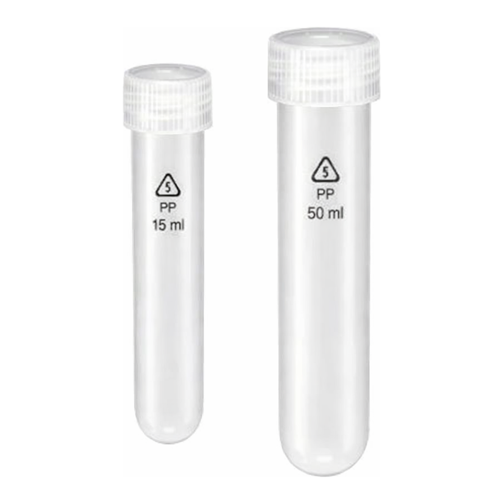 Flon Industry PFA test tubes with screw caps / PFA시험관스크류타입