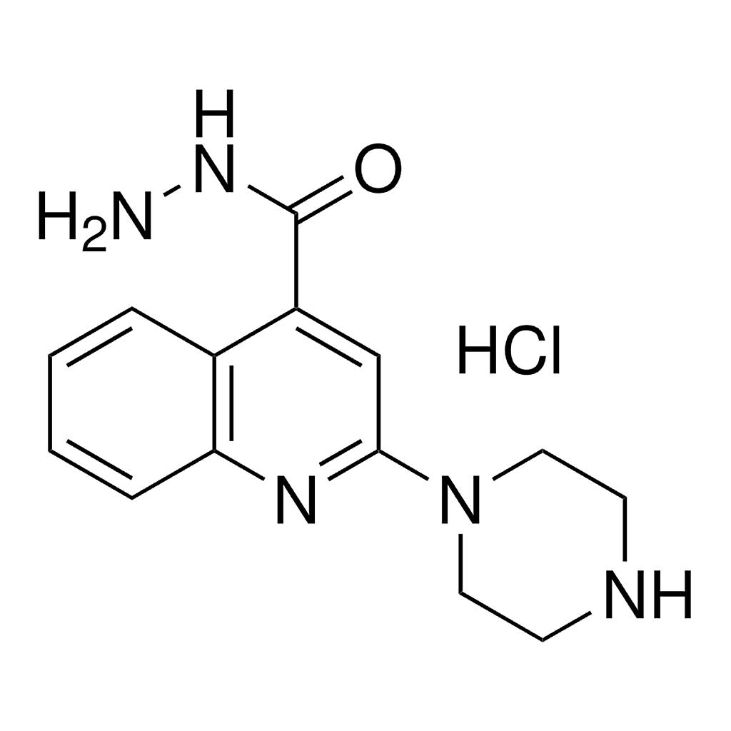 Merck 2-(1-PIPERAZINYL)-4-QUINOLINECAR-