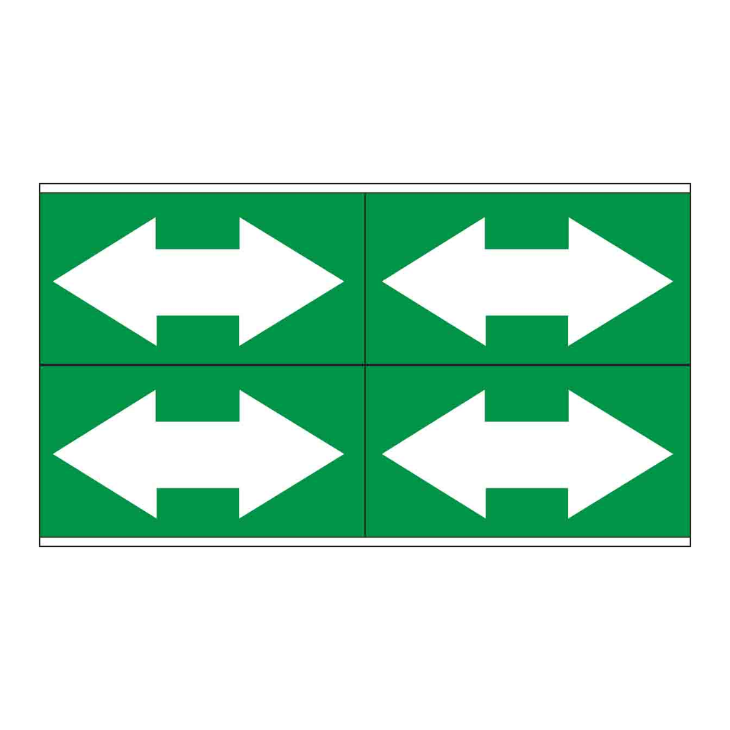 Brady Self-Sticking Vinyl Arrow