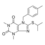 Merck 8-(ISOPROPYLTHIO)-1,3-DIMETHYL-7 - 10MG