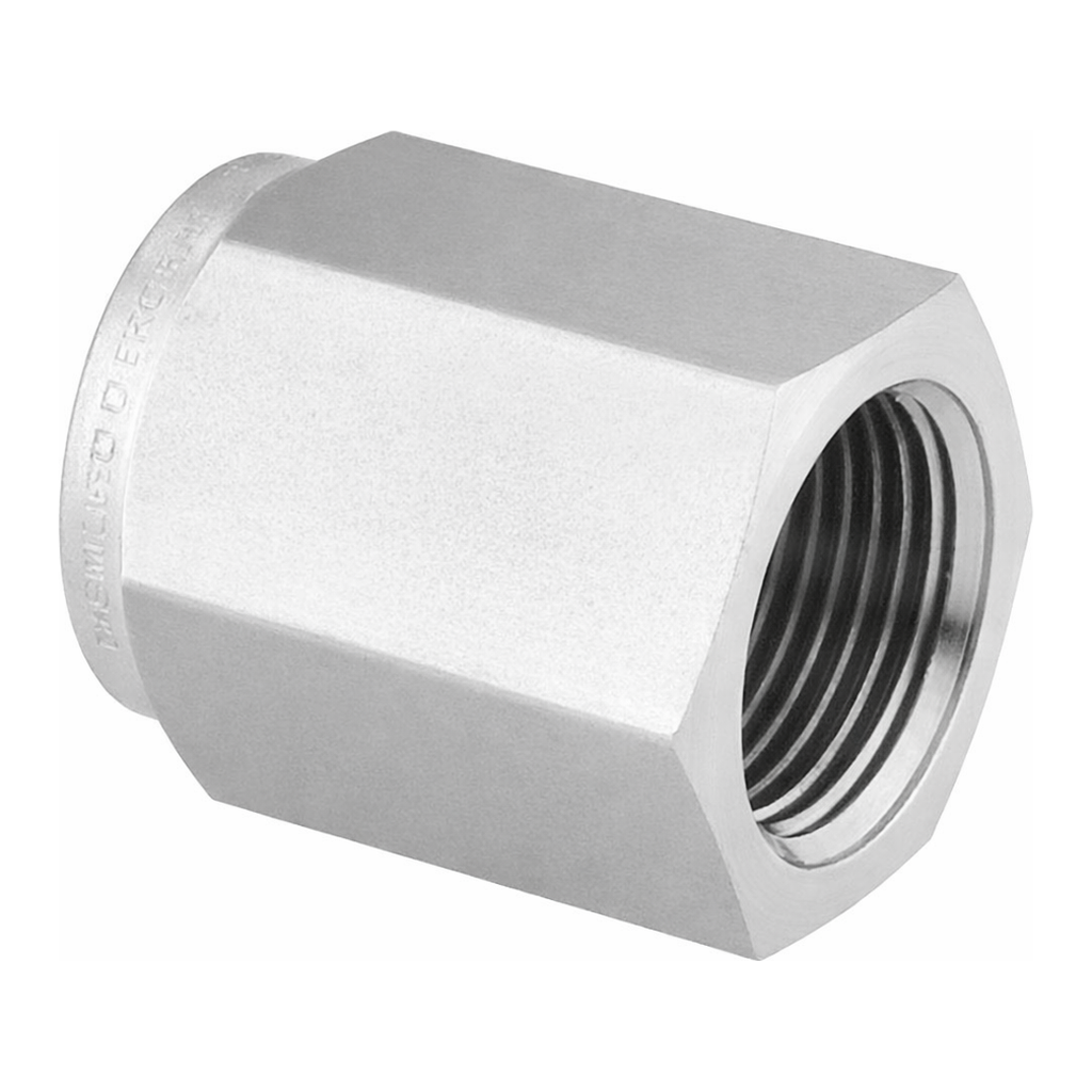 Restek Sample Cylinder, SST Pipe Cap 1/4in Female NPT