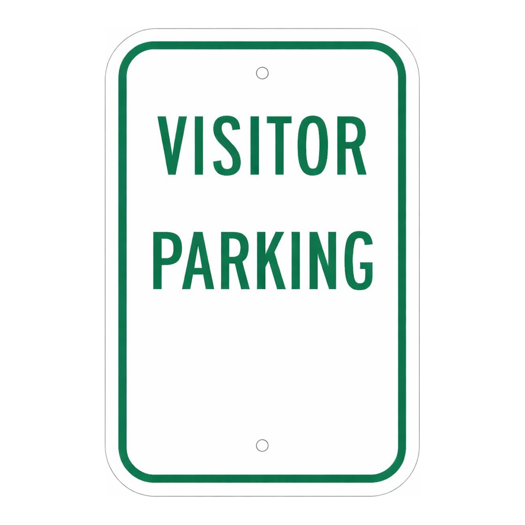 Brady Visitor Parking Sign