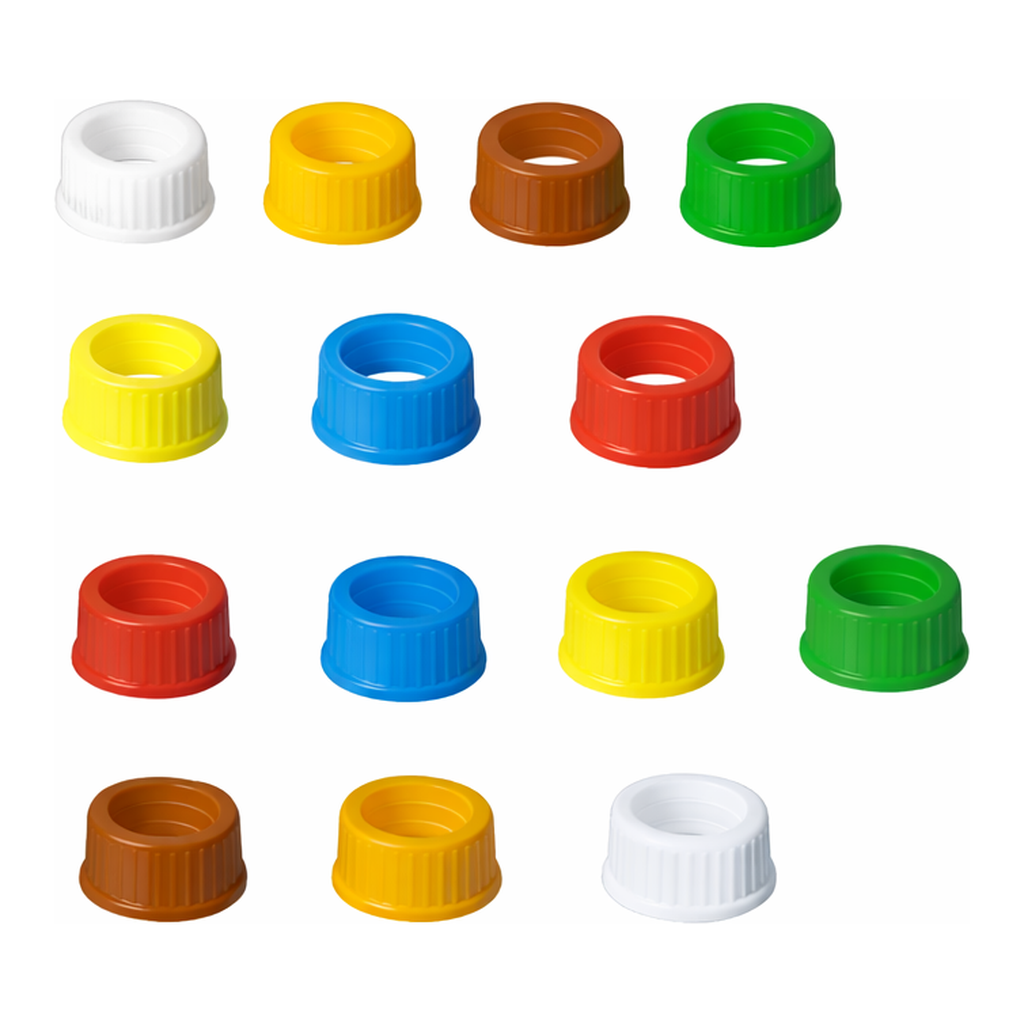 Waters 7 Multi-coloured, Open and Closed Caps