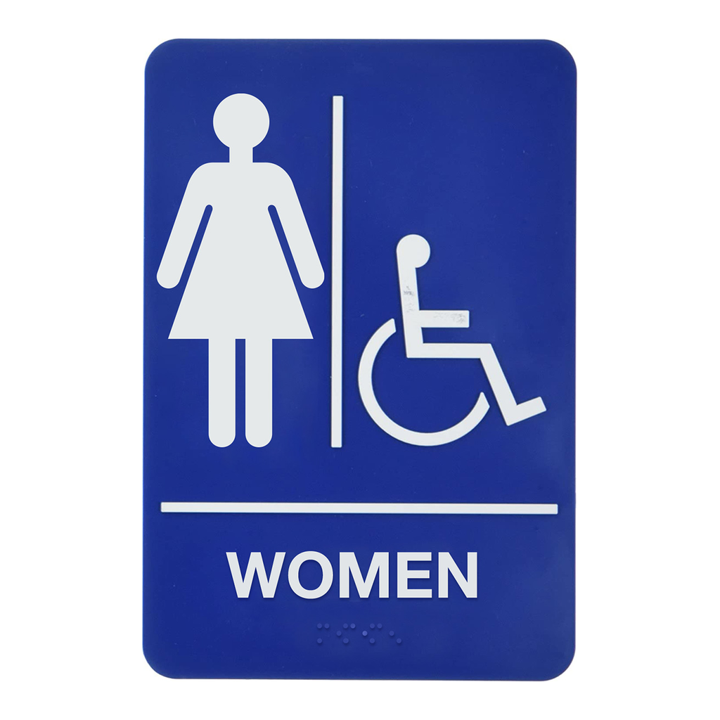 Brady Braille Women Sign