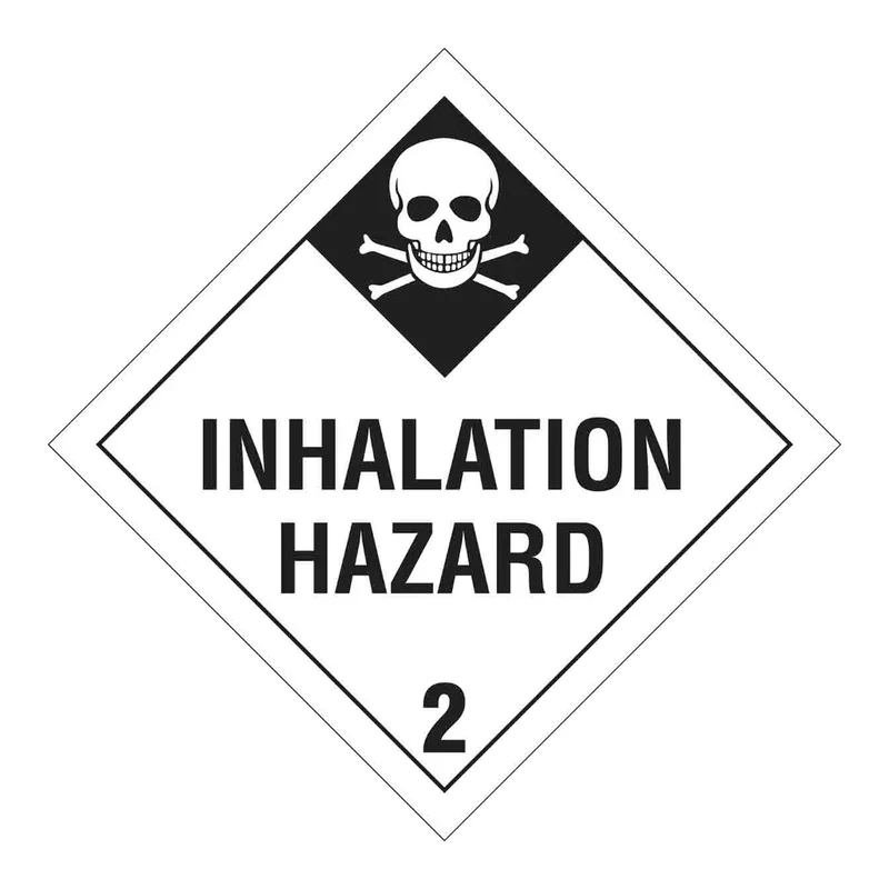 Brady Inhalation Hazard 2 Sign