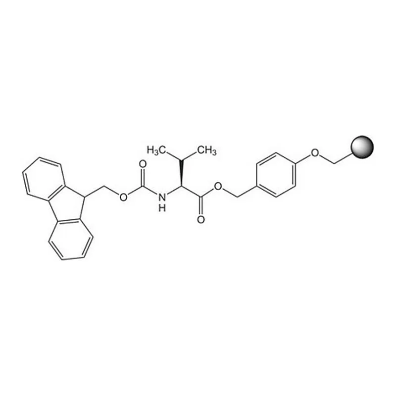 Merck Fmoc-Val-Wang resin LL 100-200