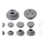 AS ONE Rubber Plug (Butyl), 고무 마개 (부틸)