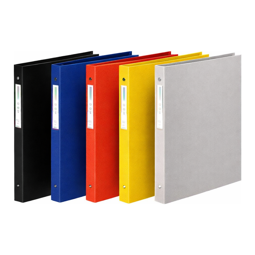 OFFICENEX 문화 컬러링바인더 (3cm/B243-74/적색)