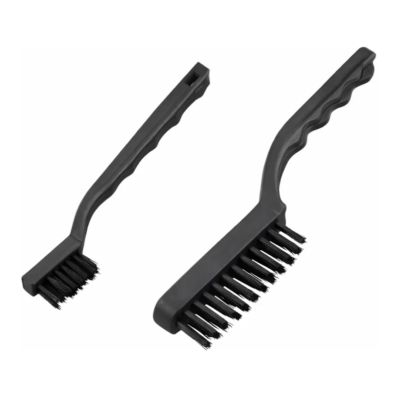 Daihan Science Anti-Static Black Nylon Brush, PP-handle, Black, 정전기방지 나일론 브러쉬