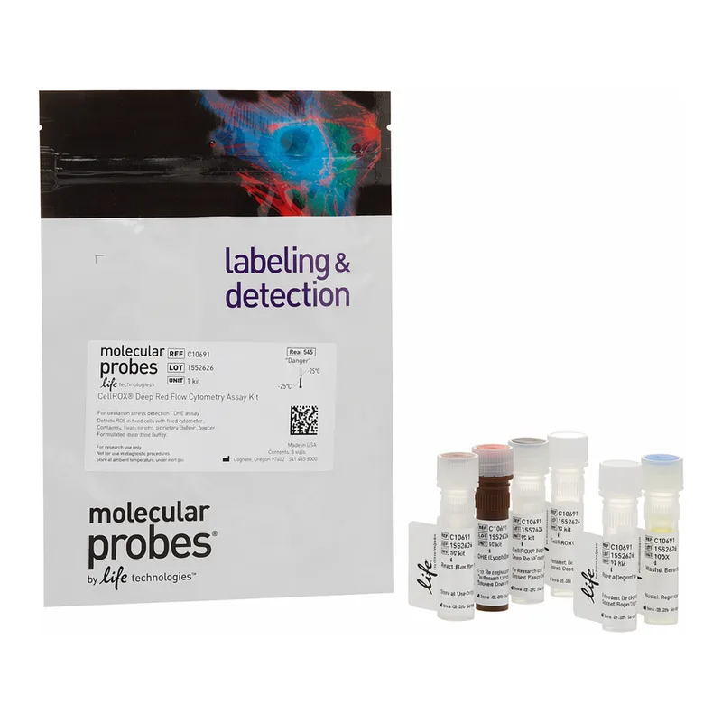 Thermo Fisher Scientific CellROX Deep Red Flow Cytometry Assay Kit