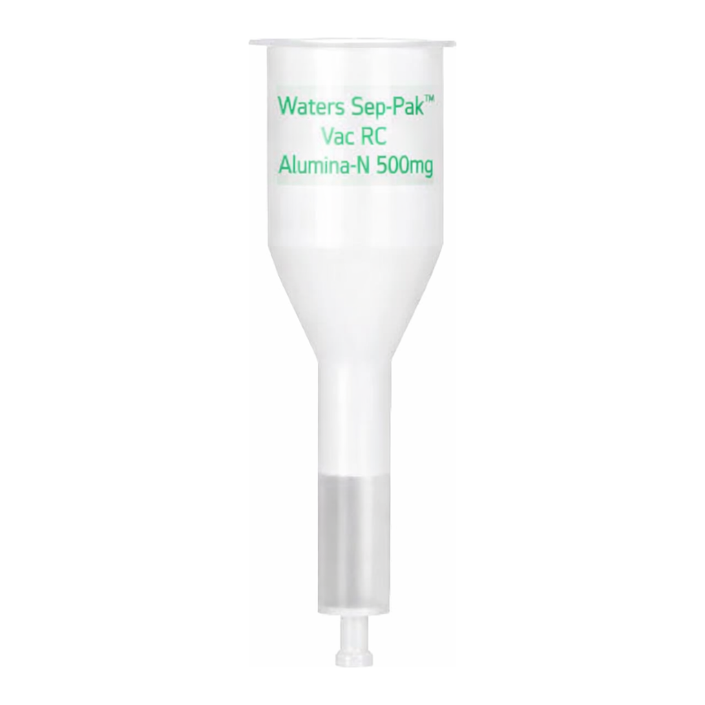 Waters Sep-Pak Alumina N 3 cc Vac RC Cartridge, 500 mg Sorbent per Cartridge, 50 - 300 µm, 50/pk